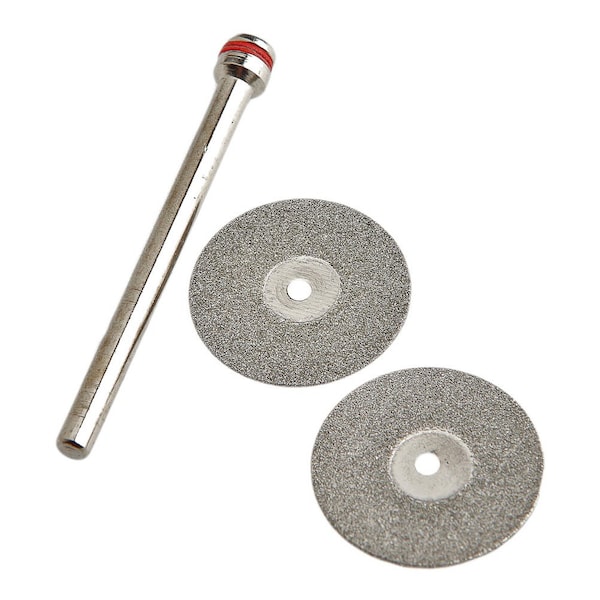 Forney Diamond Wheel Kit, 3/4 in with 1/8 in Mandrel, 3-Piece 60250 - main